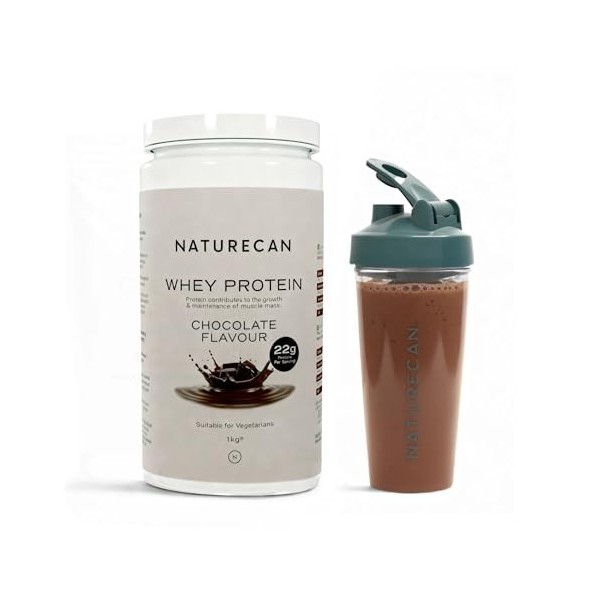 Protéines de lactosérum au goût chocolat - 33 portions - Source de protéines