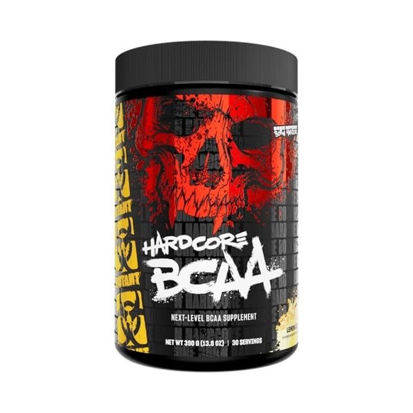 Mutant Hardcore BCAA, Lemonade - 390g