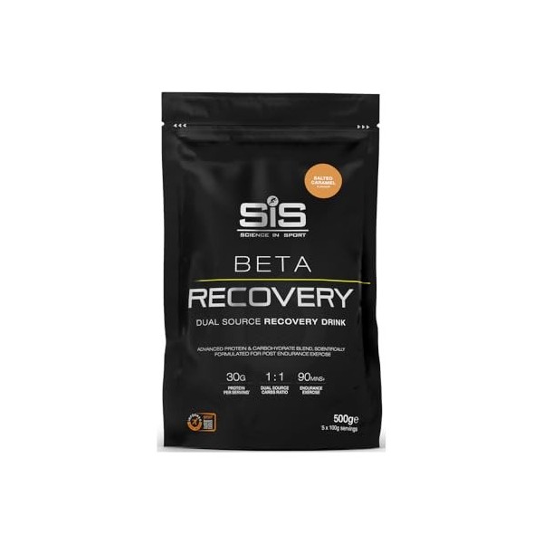 SIS Beta Recovery 500g Caramel salé - Intra- et post-entraînement - Post-entraînement