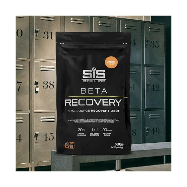 SIS Beta Recovery 500g Caramel salé - Intra- et post-entraînement - Post-entraînement