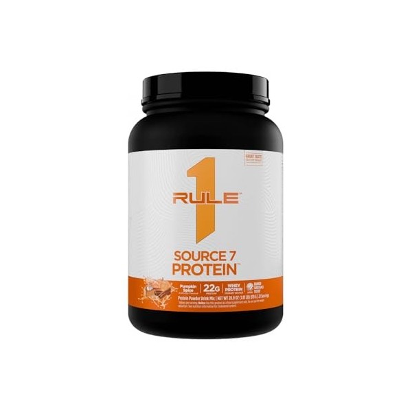 Rule1 Source7 Protein 2lbs Crème à la banane - Protéines - Mélange de protéines Protéines whey