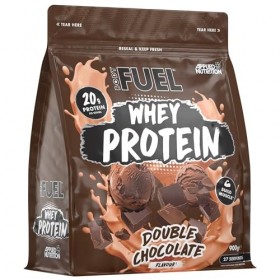 Bodyfuel Whey Protein Powder, Double Chocolate, 900g, 20g Protéines, 27 Portions, Halal, Récupération Musculaire