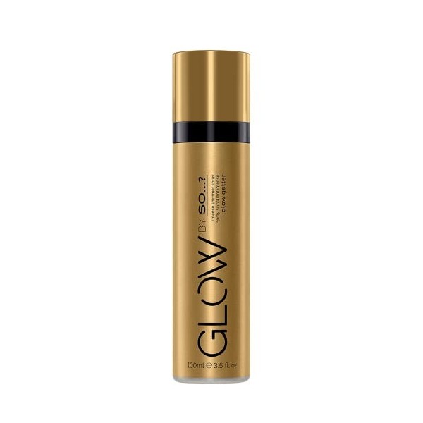 Glow By So…? Glow Getter Spray Corporel Scintillant Intense pour Femme 100 ml