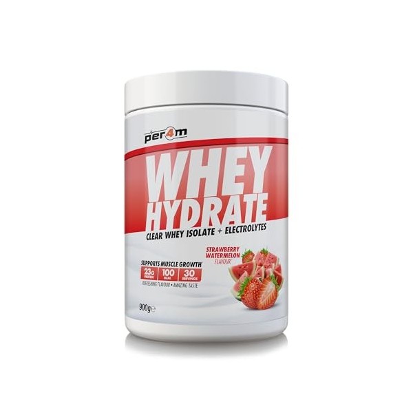 Per4m Whey Hydrate 900g Melon deau aux fraises - Protéines - Protéines claires