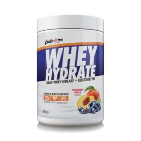 Per4m Whey Hydrate 900g Myrtille Pêche - Protéines - Protéines claires