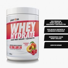 Per4m Whey Hydrate 900g Framboise-Pêche - Protéines - Protéines claires