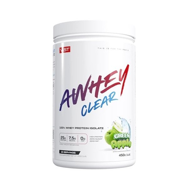 VAST AWhey Clear 450g Pomme verte - Protéines - Protéines claires