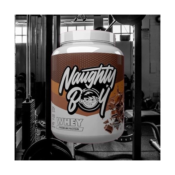 Naughty Boy Whey Advanced Protein 2010g Triple chocolat - Protéines - Mélange de protéines de lactosérum Protéines whey
