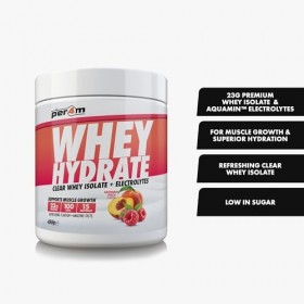 Per4m Whey Hydrate 450g Framboise-Pêche - Protéines - Protéines claires