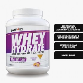 Per4m Whey Hydrate 1800g Martini au fruit de la passion - Protéines - Protéines claires