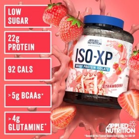 Applied Nutrition Iso-XP 1800g Fraise - Protéines - Isolat de protéines de lactosérum Protéines whey