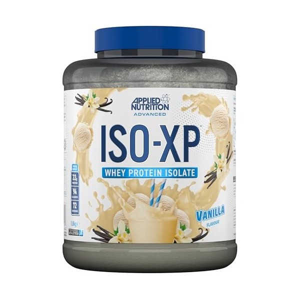 Applied Nutrition Iso-XP 1800g Fraise - Protéines - Isolat de protéines de lactosérum Protéines whey