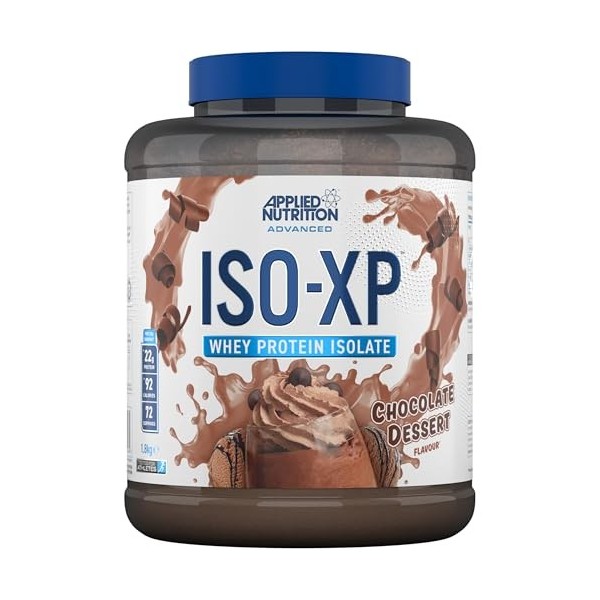 Applied Nutrition Iso-XP 1800g Fraise - Protéines - Isolat de protéines de lactosérum Protéines whey