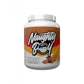 Naughty Boy Whey Advanced Protein 2010g Biscuit au chocolat au lait et au caramel - Protéines - Mélange de protéines de lac