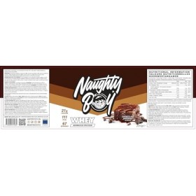 Naughty Boy Whey Advanced Protein 2010g Brownie au chocolat - Protéines - Mélange de protéines de lactosérum