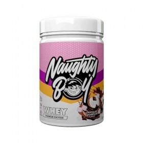 Naughty Boy Whey Advanced Protein 900g Chocolat Caramellow - Protéines - Mélange de protéines de lactosérum