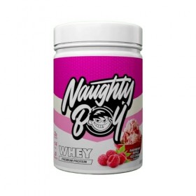 Naughty Boy Whey Advanced Protein 900g Crème glacée à la framboise - Protéines - Mélange de protéines de lactosérum