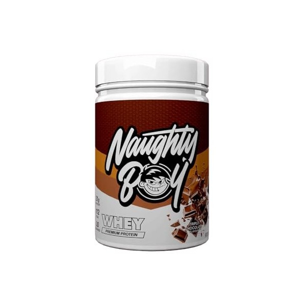 Naughty Boy Whey Advanced Protein 900g Triple chocolat - Protéines - Mélange de protéines de lactosérum