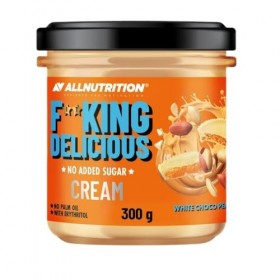 Allnutrition Fitking Delicious Cream, White Choco Peanut - 300g