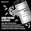 SKILL Nutrition Malate de Magnésium avec Vitamine B6 | 90 gélules | Active P-5-P – 340 mg par portion | 3000 mg de malate hau