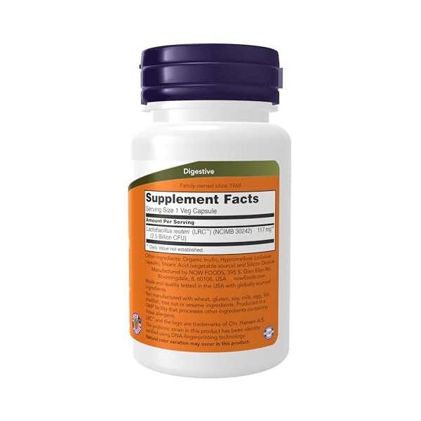 NOW Foods Clinical Heart Health Probiotic - 60 vcaps Protéines whey
