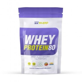 MM Supplements Whey Protein 80-500 g - Rêve de fraise - Protéine de lactosérum - Protéine Whey - Avec lacprodan dArla et pro