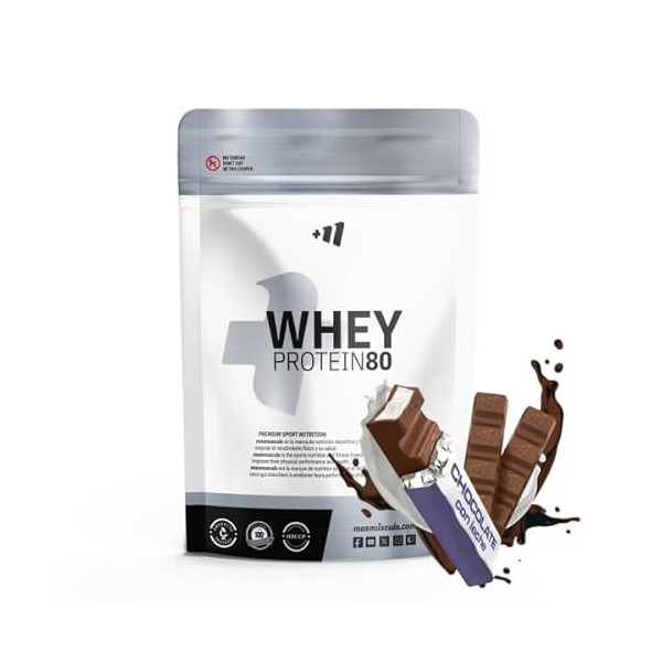MM Supplements - Whey Protein 80-500 g - WhiteChoc & Black Cookies - Supplément sportif de qualité pure - Whey Protein - Avec...