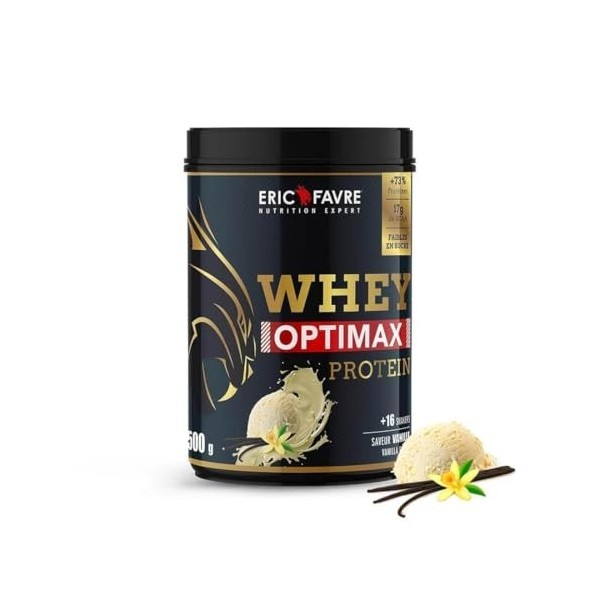 Eric Favre Whey Optimax Protein vanille Protéines whey