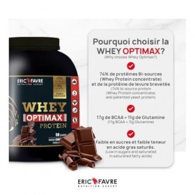Eric Favre Whey Optimax Protein vanille Protéines whey