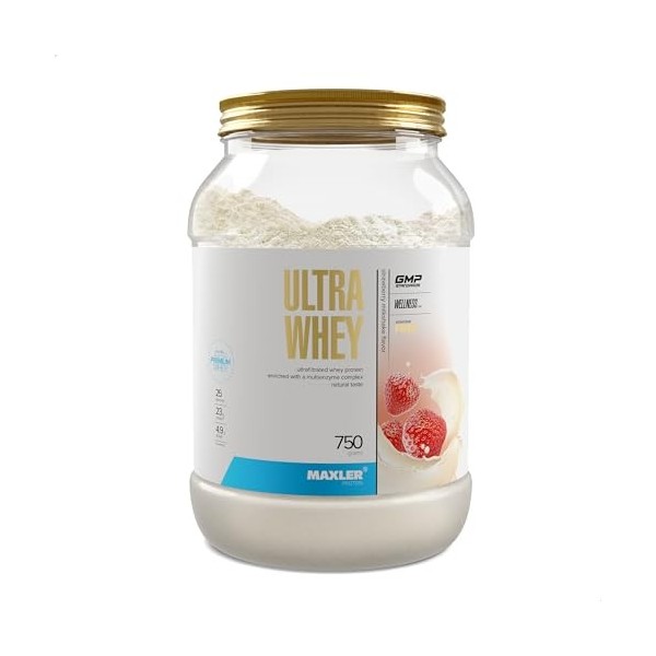 Maxler Ultra Whey Protein - Proteine Whey - Proteines musculation - Whey Isolate - Whey Protein Latte Macchiato - 900g de pro...
