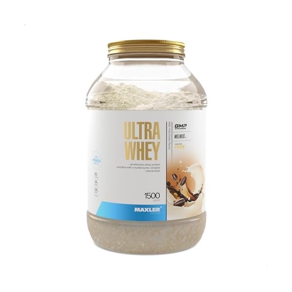 Maxler Ultra Whey Protein - Proteine Whey - Proteines musculation - Whey Isolate - Whey Protein Latte Macchiato - 900g de pro...