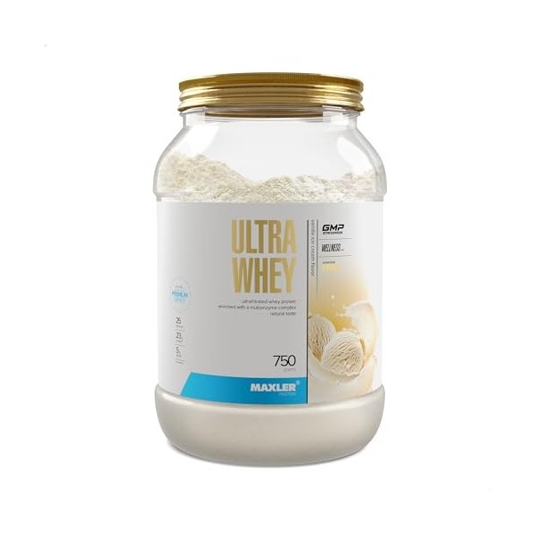 Maxler Ultra Whey Protein - Proteine Whey - Proteines musculation - Whey Isolate - Whey Protein Latte Macchiato - 900g de pro...