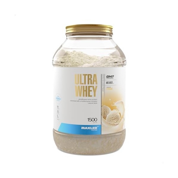 Maxler Ultra Whey Protein - Proteine Whey - Proteines musculation - Whey Isolate - Whey Protein Latte Macchiato - 900g de pro...