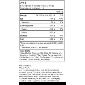 Prozis Whey Choco Butter 250 g Bonbon