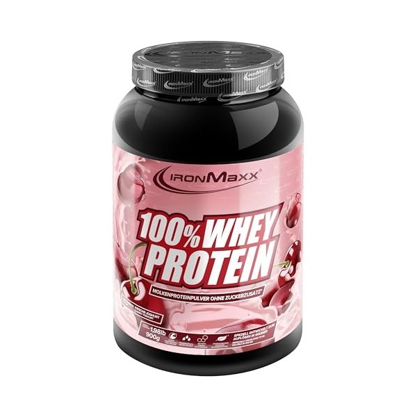 IronMaxx 100% Whey Protein Neutre – Poudre de protéines de lactosérum hydrosoluble | Riche en protéines | Contient naturellem...