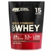 Optimum Nutrition Gold Standard 100% Whey, Protéine en Poudre, Goût Double Chocolat Riche, 465g, 15 Doses Protéines whey