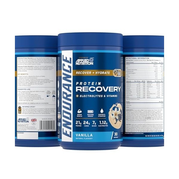 Applied Nutrition Endurance Recovery, Vanilla EAN 5056555201565 - 1500g