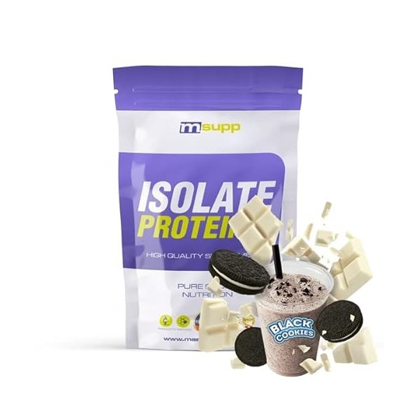 MM Supplements - Isolate 90 CFM - 500 g - Choco Crunchy - CFM Whey Isolate Protein - Avec Provon 295 Whey Isolate de Glanbia ...