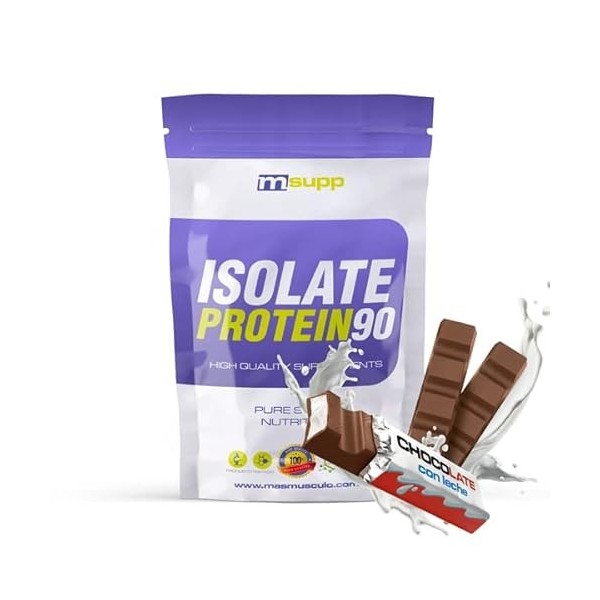 MM Supplements - Isolate 90 CFM - 500 g - Choco Crunchy - CFM Whey Isolate Protein - Avec Provon 295 Whey Isolate de Glanbia ...