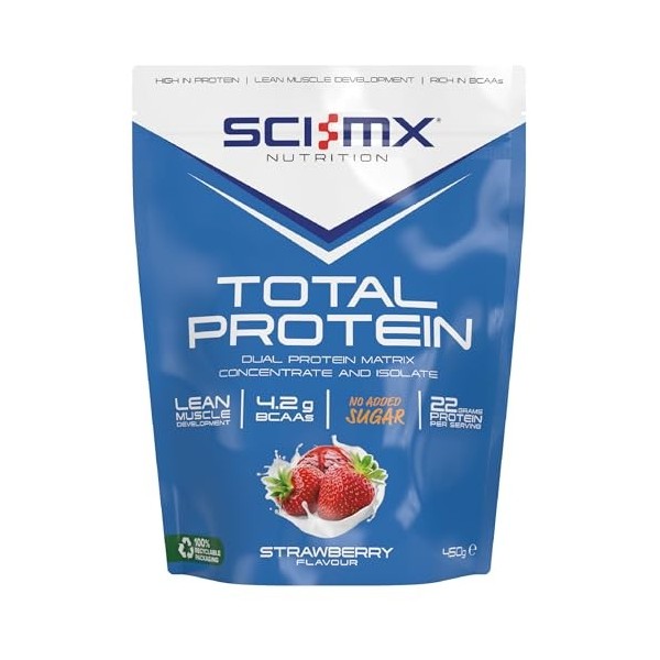 SCI-MX Total PRTN STRWBRY 450 g