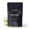 HSN Evowhey Protein sans édulcorants | Matcha au lait 500 g - 17 prises par sachet concentré de protéines de lactosérum | 100...