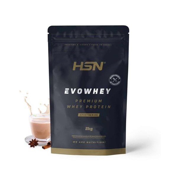 HSN Evowhey Protein sans édulcorants | Matcha au lait 500 g - 17 prises par sachet concentré de protéines de lactosérum | 100...
