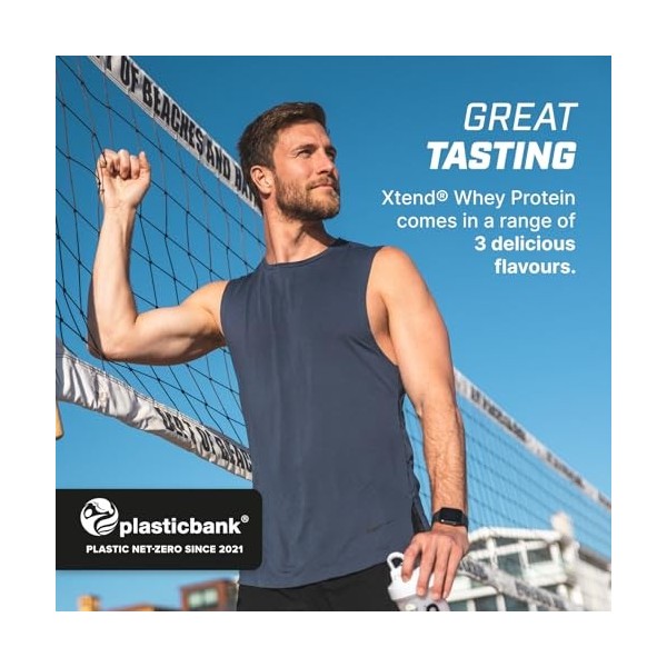 Poudre de protéine de lactosérum XTEND, 30 portions, glace à la vanille | 20 g de protéines par portion pour la récupération 
