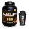 Gainer max chocolat 1,1kg + shaker noir avec mélangeur en acier - EAFIT marque française Protéines whey