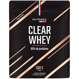 CLEAR WHEY – Whey Isolate Protein – 83% de Protéines – Performance & Récupération – Saveur Thé Glacé – 20 Portions – Nutrimea