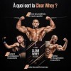 CLEAR WHEY – Whey Isolate Protein – 83% de Protéines – Performance & Récupération – Saveur Thé Glacé – 20 Portions – Nutrimea