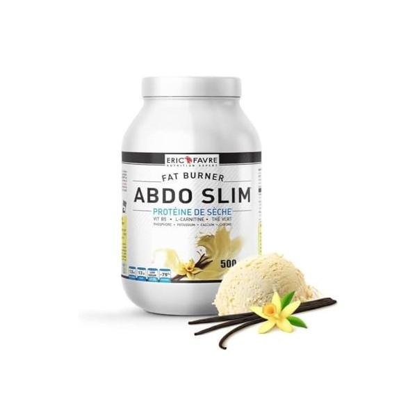 Eric Favre Abdo Slim Protéine de Sèche 500 g - Saveur : Chocolat Protéines whey