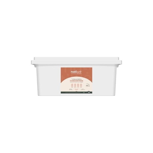 NATIWÉ - Whey Protéine Concentrée - Goût Fraise - Prise De Masse - Meilleure Densité Osseuse, Récupération & Performance - BC...