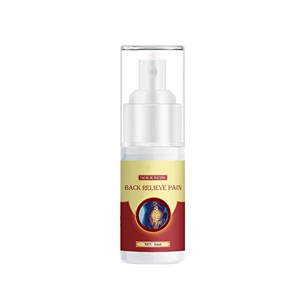 Spray froid lombaire pour entorse et ecchymose musculaire lombaire 35 ml Crème Solaire Teintée Bio Brown, One Size 