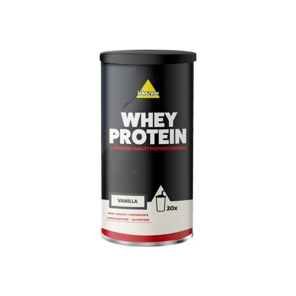 Inkospor Whey Protein 600g Vanille - Protéines - Mélange de protéines de lactosérum